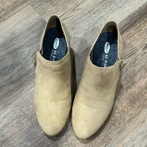 Dr. Scholls Tan Short Ankle Bootie